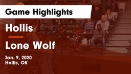 Hollis  vs Lone Wolf Game Highlights - Jan. 9, 2020