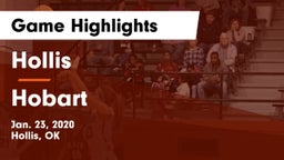 Hollis  vs Hobart  Game Highlights - Jan. 23, 2020