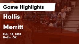 Hollis  vs Merritt  Game Highlights - Feb. 18, 2020