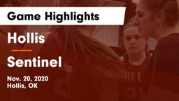 Hollis  vs Sentinel  Game Highlights - Nov. 20, 2020