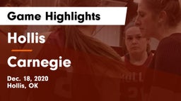 Hollis  vs Carnegie  Game Highlights - Dec. 18, 2020