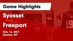 Syosset  vs Freeport  Game Highlights - Feb. 16, 2021