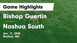 Bishop Guertin  vs Nashua  South Game Highlights - Jan. 17, 2020