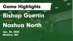 Bishop Guertin  vs Nashua North  Game Highlights - Jan. 30, 2020