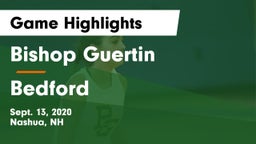 Bishop Guertin  vs Bedford  Game Highlights - Sept. 13, 2020