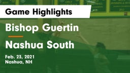 Bishop Guertin  vs Nashua  South Game Highlights - Feb. 23, 2021