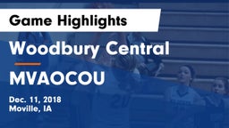 Woodbury Central  vs MVAOCOU  Game Highlights - Dec. 11, 2018