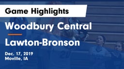 Woodbury Central  vs Lawton-Bronson  Game Highlights - Dec. 17, 2019