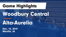 Woodbury Central  vs Alta-Aurelia  Game Highlights - Dec. 14, 2019