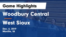 Woodbury Central  vs West Sioux  Game Highlights - Dec. 6, 2019