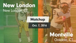 Matchup: New London High vs. Montville  2016