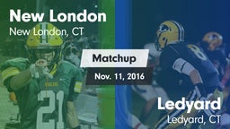 Matchup: New London High vs. Ledyard  2016