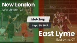 Matchup: New London High vs. East Lyme  2017