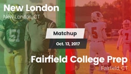 Matchup: New London High vs. Fairfield College Prep  2017