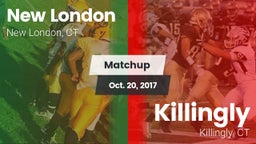 Matchup: New London High vs. Killingly  2017