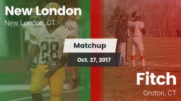 Matchup: New London High vs. Fitch  2017