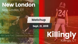 Matchup: New London High vs. Killingly  2018
