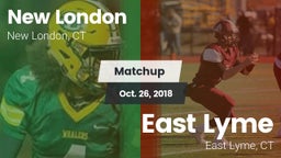 Matchup: New London High vs. East Lyme  2018