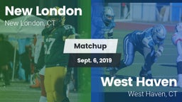 Matchup: New London High vs. West Haven  2019