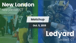 Matchup: New London High vs. Ledyard  2019