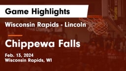 Wisconsin Rapids - Lincoln  vs Chippewa Falls  Game Highlights - Feb. 13, 2024