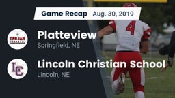 Recap: Platteview  vs. Lincoln Christian School 2019