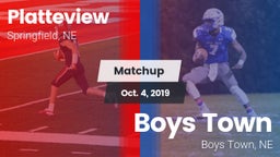 Matchup: Platteview High vs. Boys Town  2019