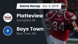 Recap: Platteview  vs. Boys Town  2019