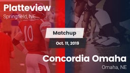 Matchup: Platteview High vs. Concordia Omaha 2019