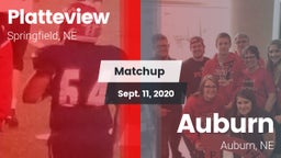 Matchup: Platteview High vs. Auburn  2020