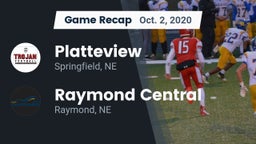Recap: Platteview  vs. Raymond Central  2020