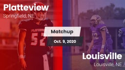 Matchup: Platteview High vs. Louisville  2020