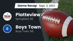 Recap: Platteview  vs. Boys Town  2021