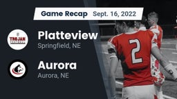 Recap: Platteview  vs. Aurora  2022