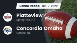 Recap: Platteview  vs. Concordia Omaha 2022