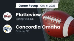 Recap: Platteview  vs. Concordia Omaha 2023