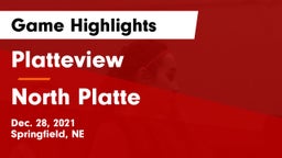 Platteview  vs North Platte  Game Highlights - Dec. 28, 2021