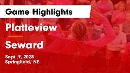Platteview  vs Seward  Game Highlights - Sept. 9, 2023