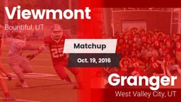 Matchup: Viewmont  vs. Granger  2016