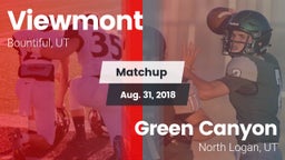 Matchup: Viewmont  vs. Green Canyon  2018