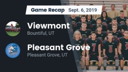 Recap: Viewmont  vs. Pleasant Grove  2019