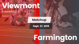 Matchup: Viewmont  vs. Farmington 2019