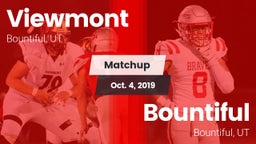 Matchup: Viewmont  vs. Bountiful  2019