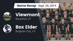 Recap: Viewmont  vs. Box Elder  2019
