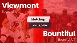 Matchup: Viewmont  vs. Bountiful  2020
