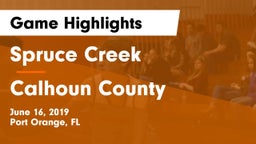 Spruce Creek  vs Calhoun County Game Highlights - June 16, 2019