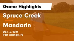 Spruce Creek  vs Mandarin  Game Highlights - Dec. 3, 2021