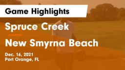 Spruce Creek  vs New Smyrna Beach  Game Highlights - Dec. 16, 2021