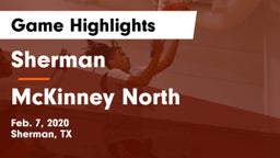 Sherman  vs McKinney North  Game Highlights - Feb. 7, 2020