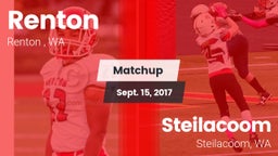 Matchup: Renton   vs. Steilacoom  2017